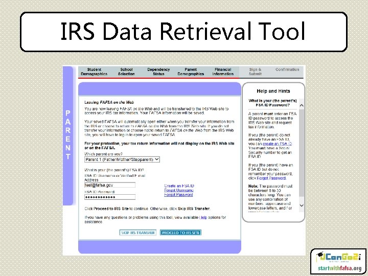 IRS Data Retrieval Tool 