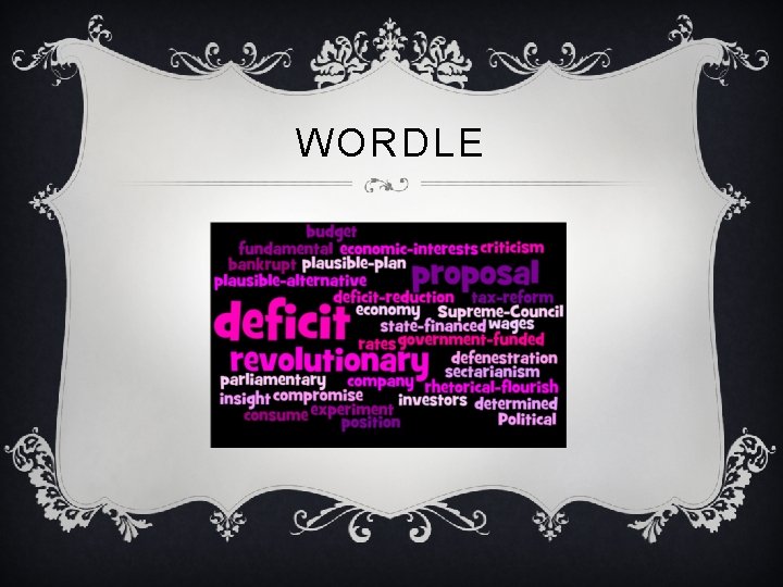 WORDLE WORDLE