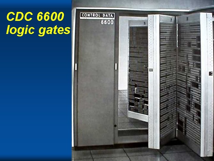 CDC 6600 logic gates Cray 
