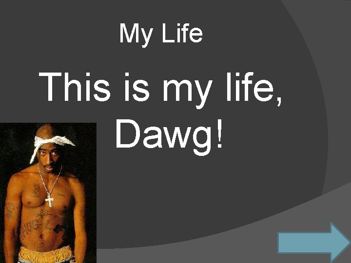 My Life This is my life, Dawg! 