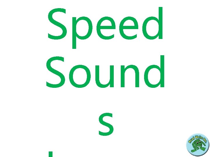 Read Write Inc Phonics Bierton Parent workshop Why