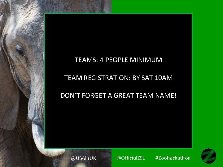 TEAMS: 4 PEOPLE MINIMUM TEAM REGISTRATION: BY SAT 10 AM DON’T FORGET A GREAT TEAMS: 4 PEOPLE MINIMUM TEAM REGISTRATION: BY SAT 10 AM DON’T FORGET A GREAT