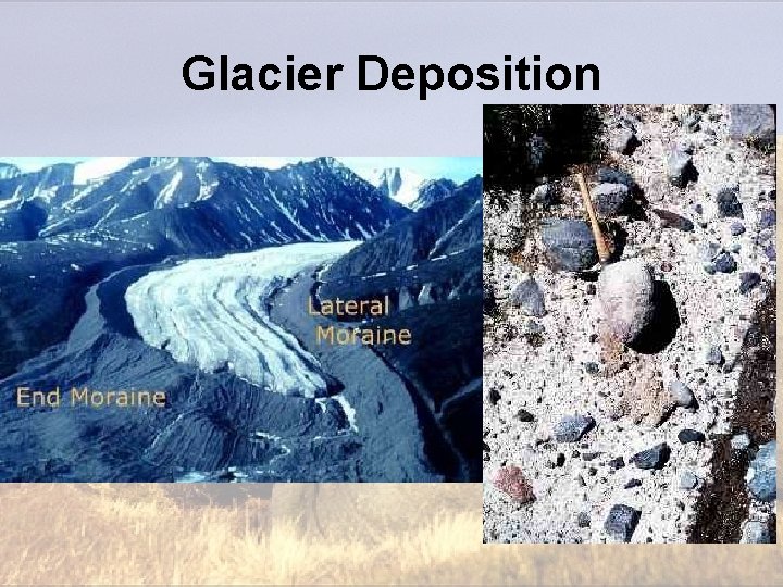 Glacier Deposition Glacier Deposition