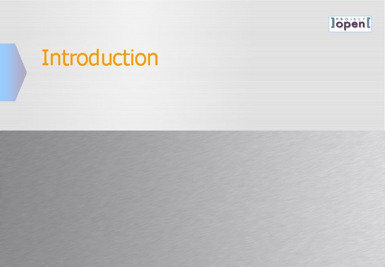 Introduction Introduction