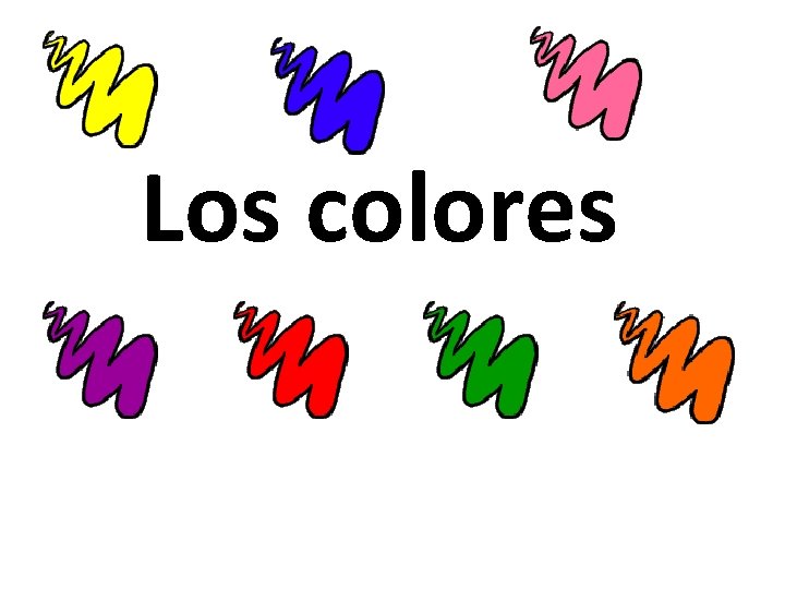 Los colores 