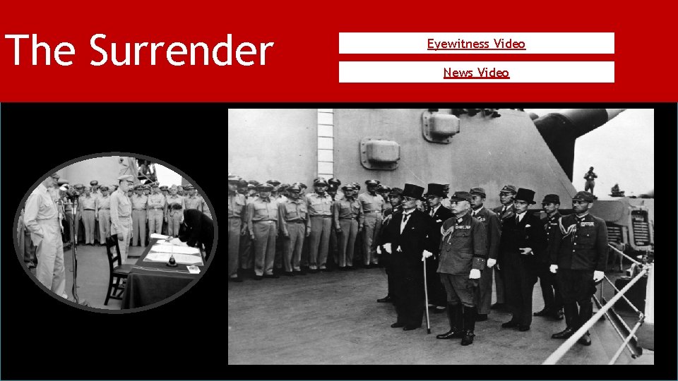 The Surrender Eyewitness Video News Video 