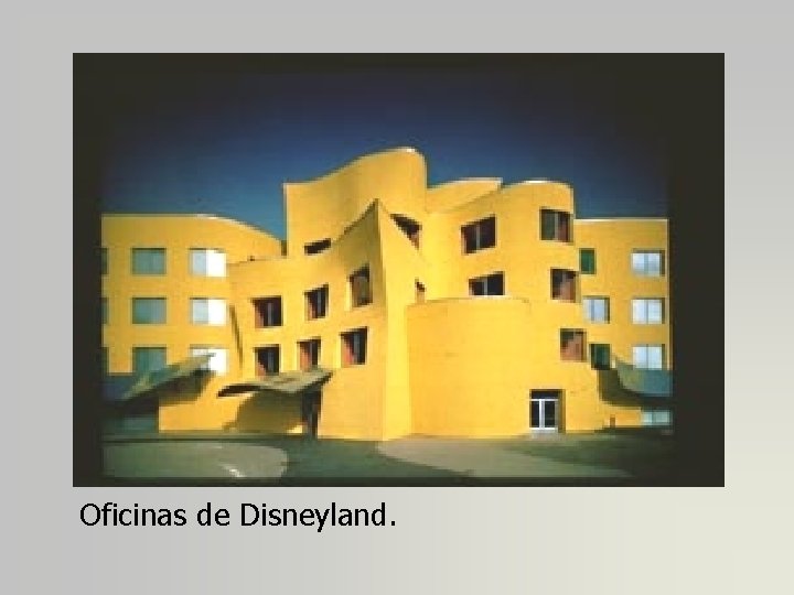 Oficinas de Disneyland. 
