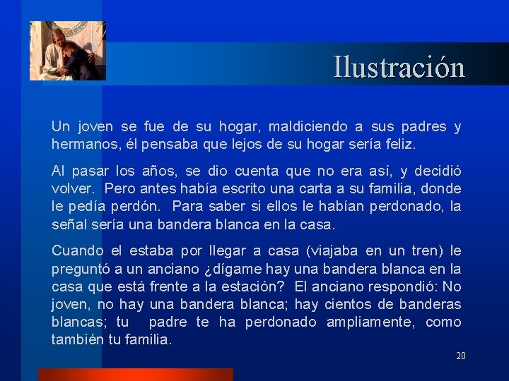 Ilustración Un joven se fue de su hogar, maldiciendo a sus padres y hermanos, Ilustración Un joven se fue de su hogar, maldiciendo a sus padres y hermanos,