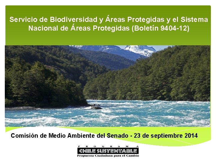 Servicio de Biodiversidad y Áreas Protegidas y el Sistema Nacional de Áreas Protegidas (Boletín