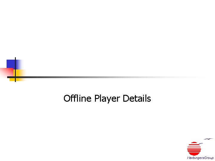 Offline Player Details 