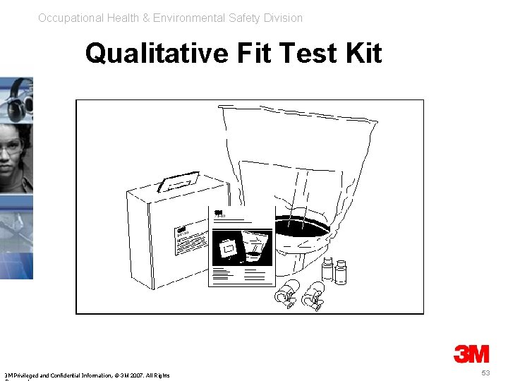 Occupational Health & Environmental Safety Division Qualitative Fit Test Kit 3 M Privileged and