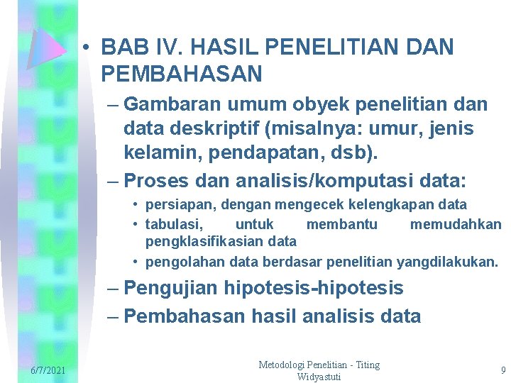  • BAB IV. HASIL PENELITIAN DAN PEMBAHASAN – Gambaran umum obyek penelitian data