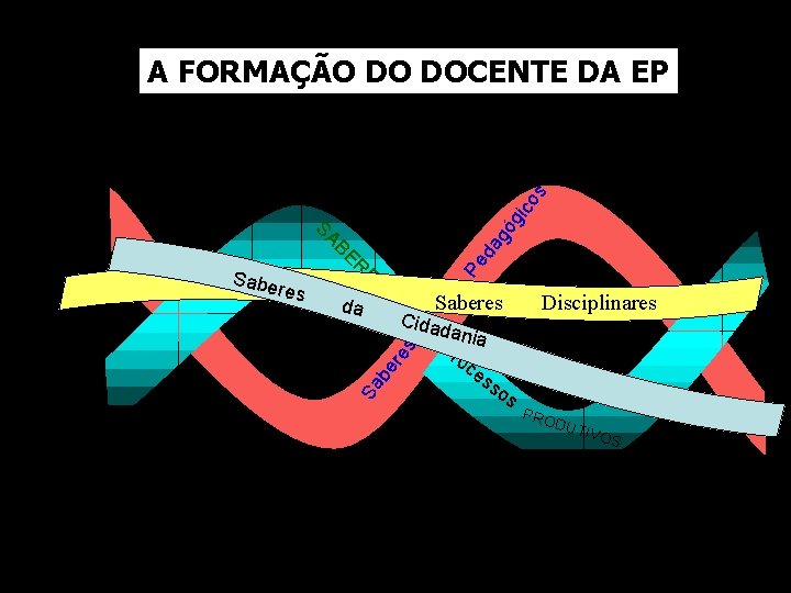 co s A FORMAÇÃO DO DOCENTE DA EP Pe da gó gi SA B