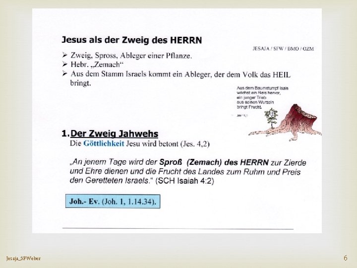 Jesaja_SFWeber 6 