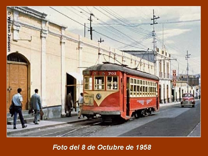 Foto del 8 de Octubre de 1958 