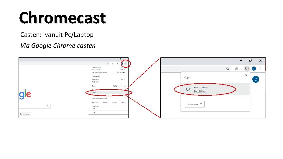 Chromecast Chromecast Drie soorten Chrome Cast Audio Chrome
