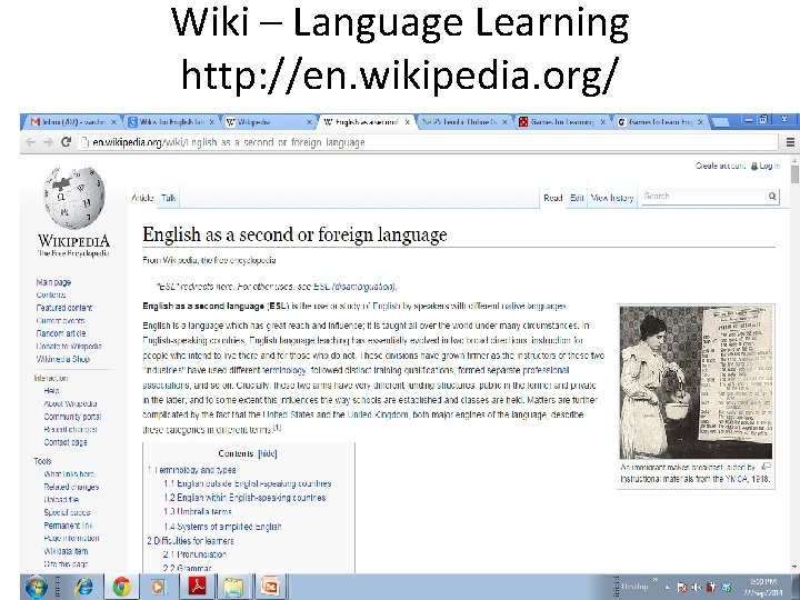 Wiki – Language Learning http: //en. wikipedia. org/ 