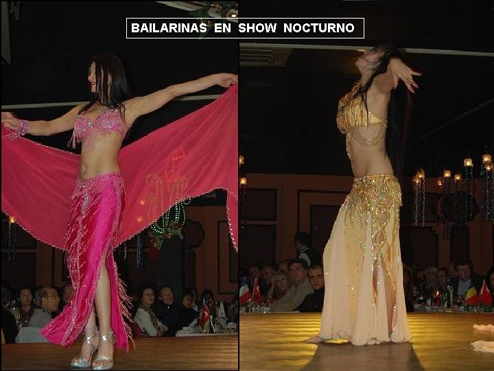 BAILARINAS EN SHOW NOCTURNO 