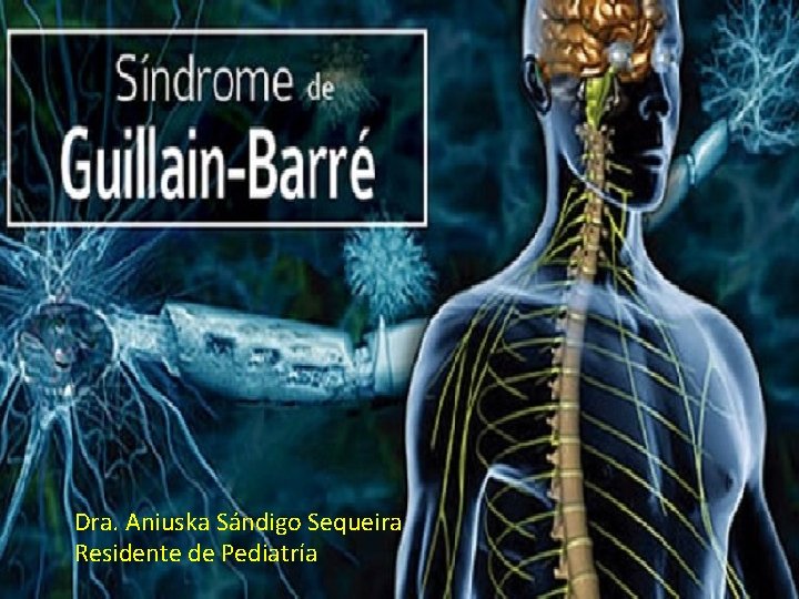 Síndrome Guillain Barré Dra. Aniuska Sándigo Sequeira Residente de Pediatría 