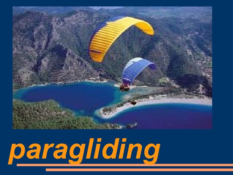 paragliding 