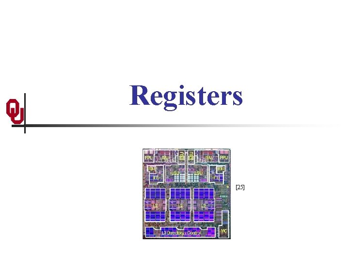 Registers [25] 