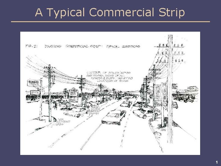 Strip Development Example Lincoln Avenue Corridor Urban Design Plan Design Guidelines