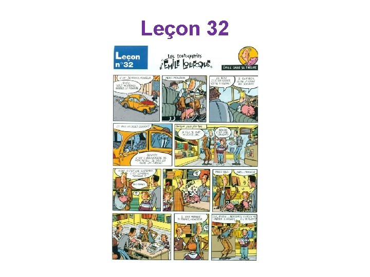 Leçon 32 