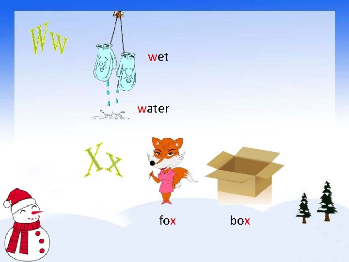 wet water fox box 