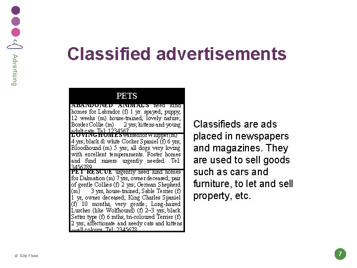 Advertising Classified advertisements PETS ABANDONED ANIMALS need kind homes for Labrador (f) 1 yr.