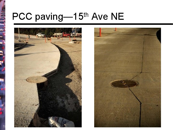 PCC paving— 15 th Ave NE 15 