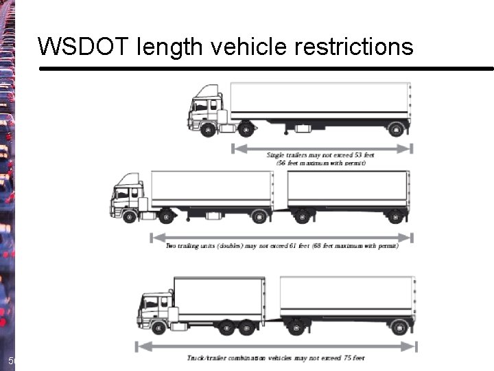 WSDOT length vehicle restrictions 56 