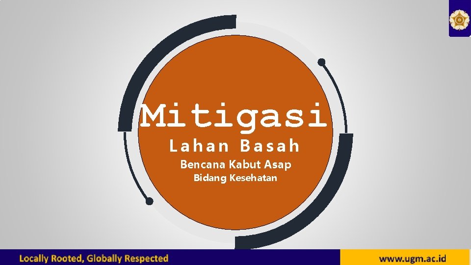 Mitigasi Lahan Basah Bencana Kabut Asap Bidang Kesehatan 