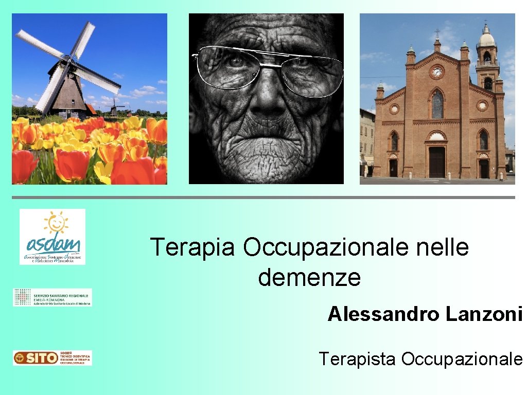 Terapia Occupazionale nelle demenze Alessandro Lanzoni Terapista Occupazionale 