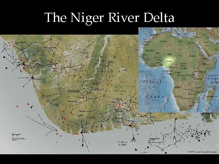 The Niger River Delta 