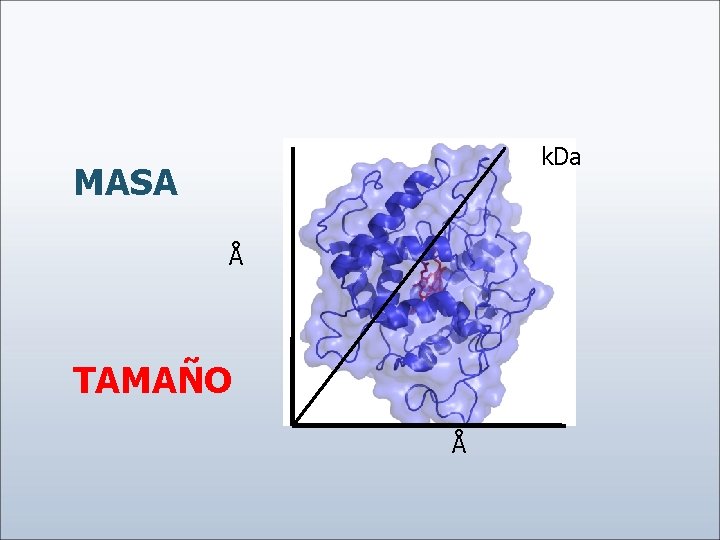 k. Da MASA Å TAMAÑO Å 