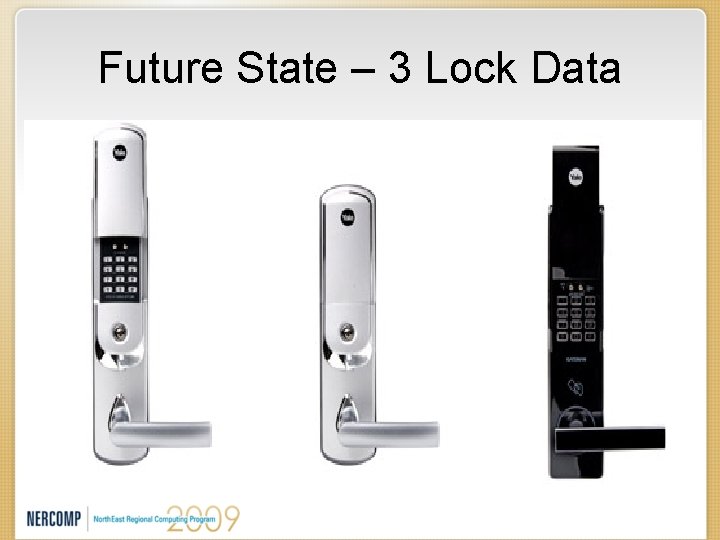 Future State – 3 Lock Data 