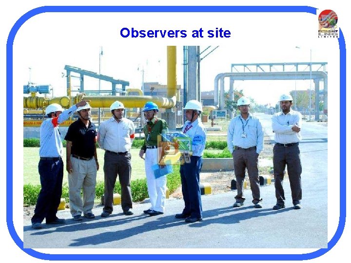 Observers at site 