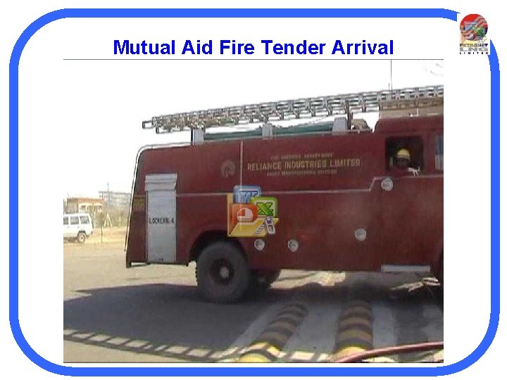 Mutual Aid Fire Tender Arrival 