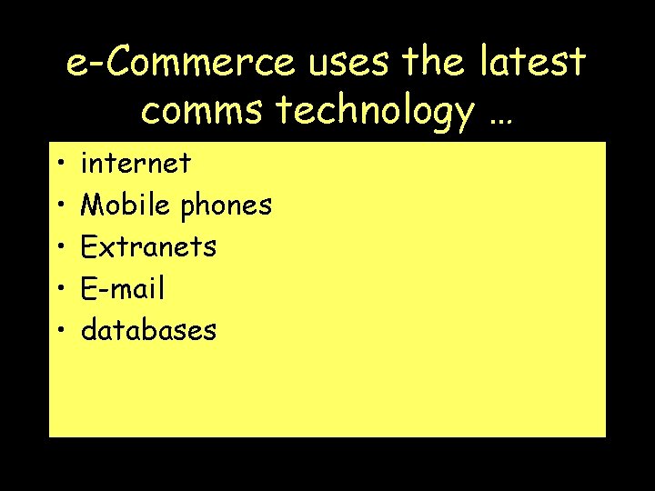 Commerce Computer Computer Based Shopping Systems eCommerce What is eCommerce