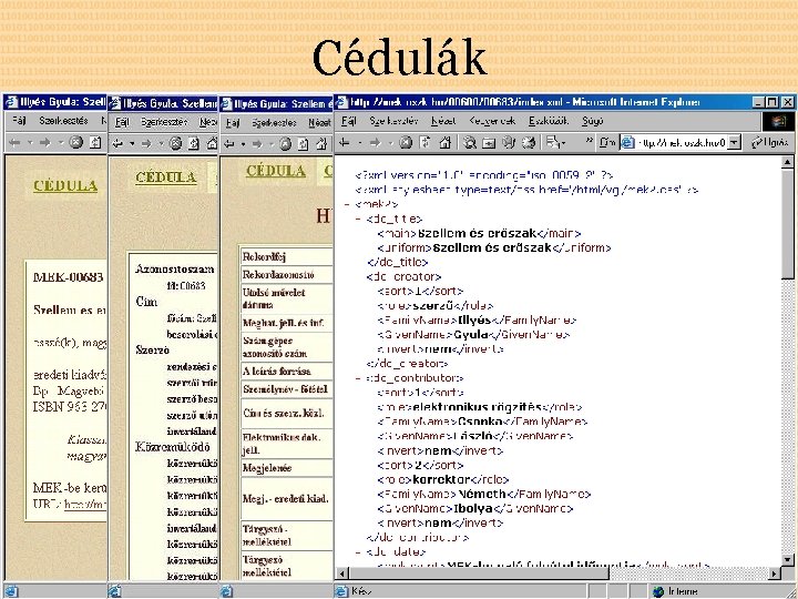 Cédulák 