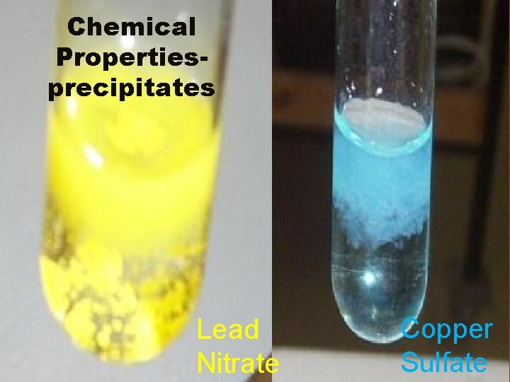 Chemical Propertiesprecipitates Lead Nitrate Copper Sulfate Chemical Propertiesprecipitates Lead Nitrate Copper Sulfate