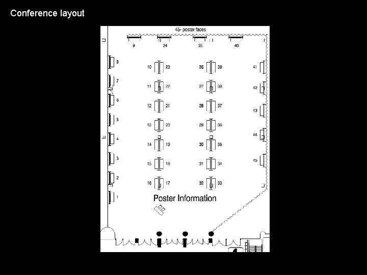 Conference layout 