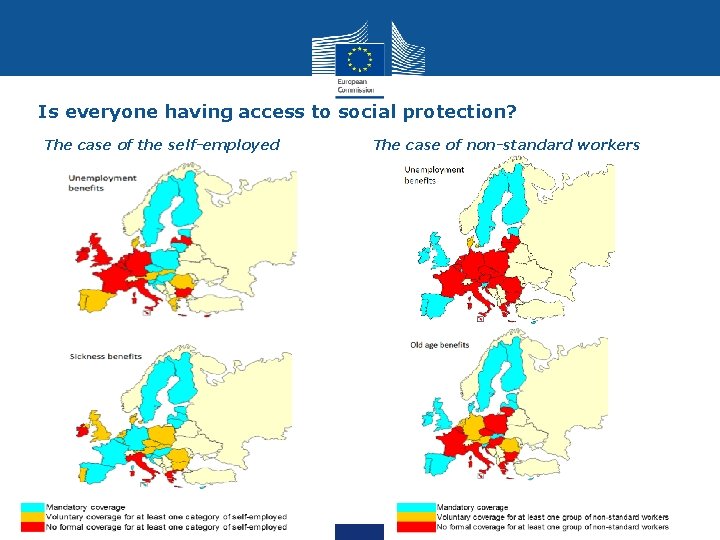 Is everyone having access to social protection? The case of the self-employed The case