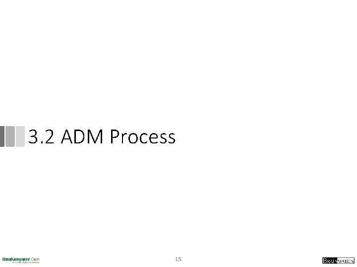 3. 2 ADM Process 15 3. 2 ADM Process 15