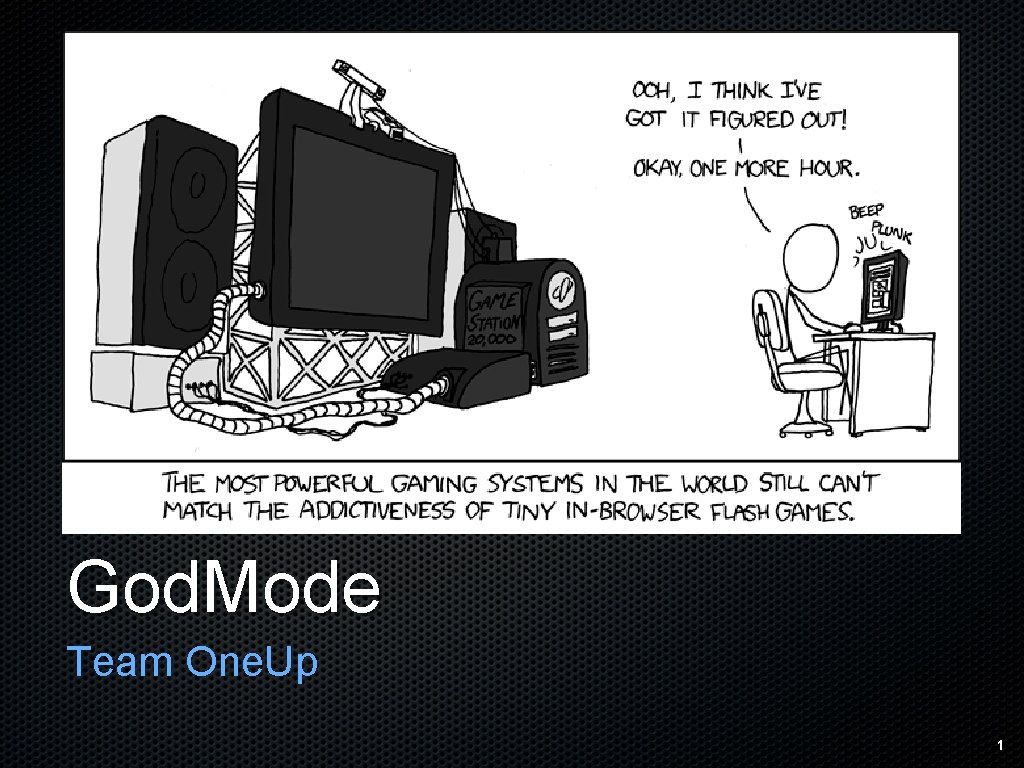 God. Mode Team One. Up 1 