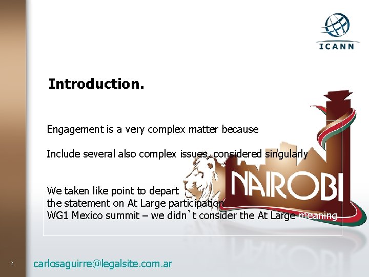 Introduction. Engagement is a very complex matter because Include several also complex issues, considered