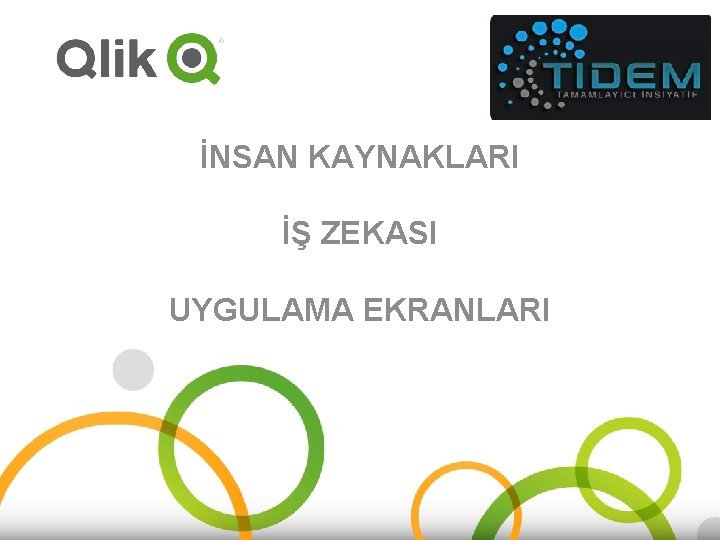 İNSAN KAYNAKLARI İŞ ZEKASI UYGULAMA EKRANLARI İNSAN KAYNAKLARI İŞ ZEKASI UYGULAMA EKRANLARI
