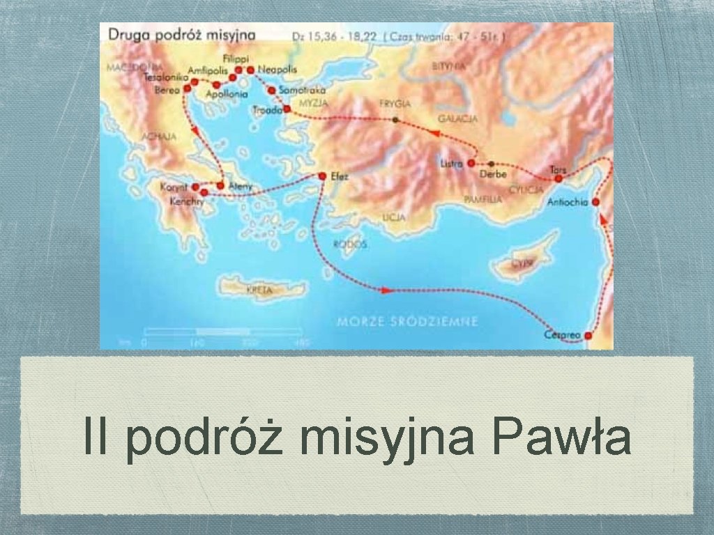 II podróż misyjna Pawła 