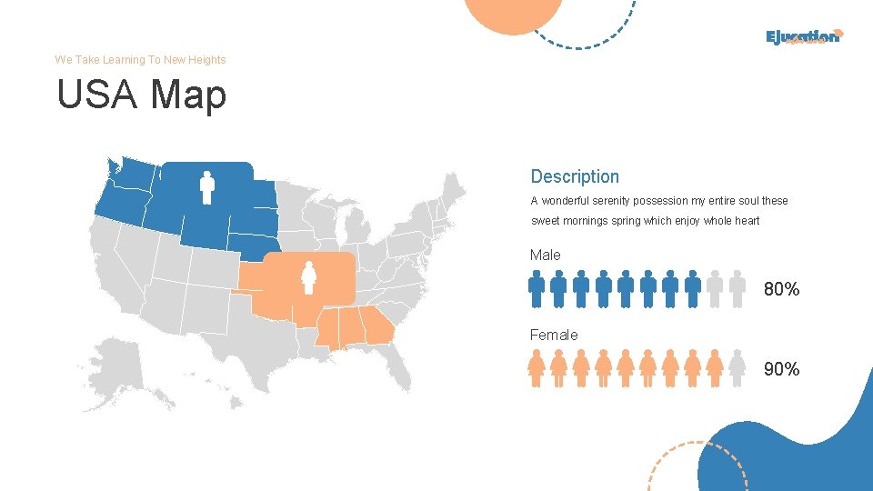 We Take Learning To New Heights USA Map Description A wonderful serenity possession my