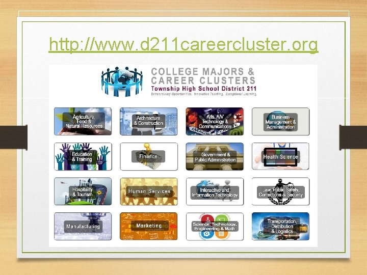 http: //www. d 211 careercluster. org / http: //d 211 careercluster. org 